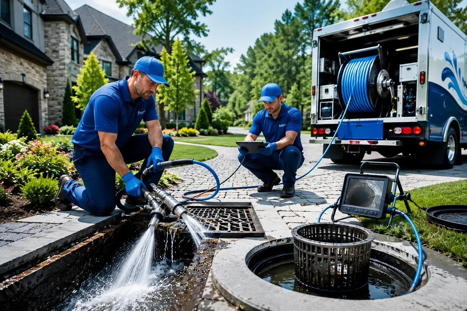 Local outdoor drain cleaning professionals in Thayer, IL